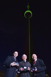 Pictured (L-R): Paul Savage, CEO, ZolkC, Minister for Jobs, Enterprise and Innovation Mr Richard Bruton, TD, and Gerry Murphy, Director North America, Enterprise Ireland.