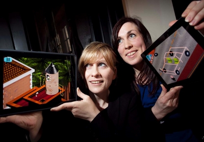 Caroline Cox and Niamh Sheehan from Sneaky Vegetables, a company based in Dublin
