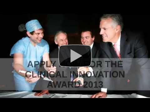 Launch of the Clinical Innovation award 2013, sponsored by Enterprise Ireland and Cleveland Clinic