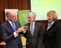 Pictured at the launch were Rory Brooks, Founder Partner, MML Capital, Minister for Jobs, Enterprise and Innovation, Richard Bruton TD and Julie Sinnamon, CEO, Enterprise Ireland.