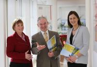 Pictured L-R: Julie Sinnamon, CEO, Enterprise Ireland, Minister for Jobs, Enterprise and Innovation, Richard Bruton TD and Sinead Heaney, Founding Director of the BDO Development Capital Fund