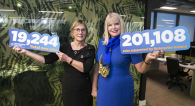 Pictured, L-R: Julie Sinnamon, CEO, Enterprise Ireland and Minister for Jobs, Enterprise and Innovation, Mary Mitchell O'Connor TD